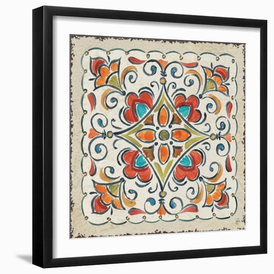 Mediterranean Flair XIII-Daphne Brissonnet-Framed Art Print