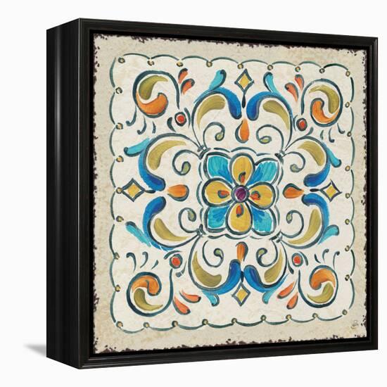 Mediterranean Flair XIV-Daphne Brissonnet-Framed Stretched Canvas