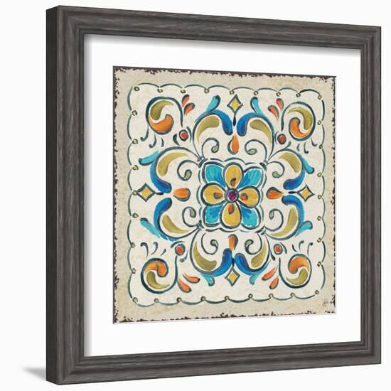 Mediterranean Flair XIV-Daphne Brissonnet-Framed Art Print