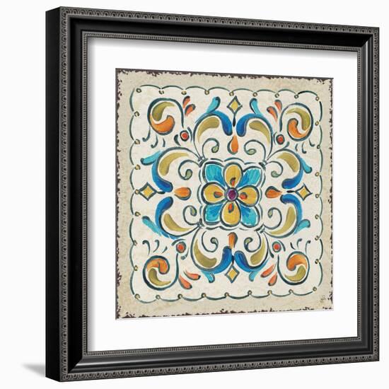 Mediterranean Flair XIV-Daphne Brissonnet-Framed Art Print