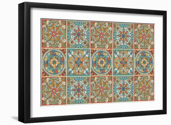 Mediterranean Flair XX-Daphne Brissonnet-Framed Art Print