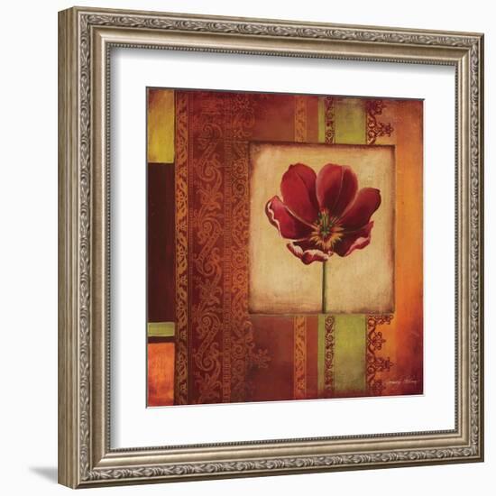 Mediterranean Floral I-Kimberly Poloson-Framed Art Print