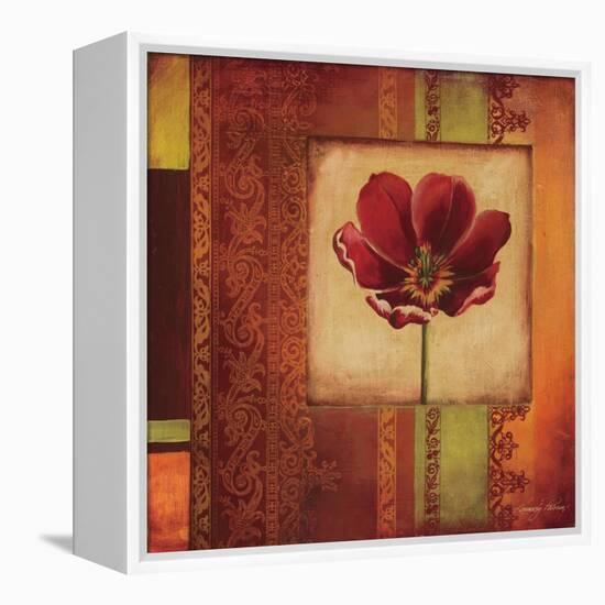 Mediterranean Floral I-Kimberly Poloson-Framed Stretched Canvas