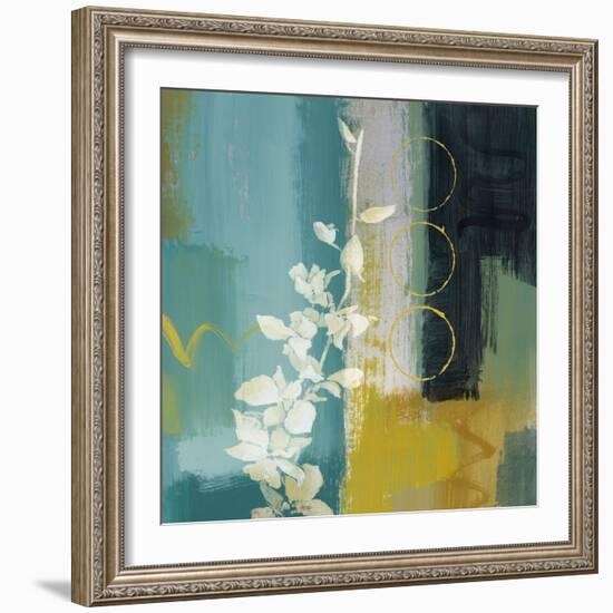 Mediterranean Floral II-Lanie Loreth-Framed Art Print