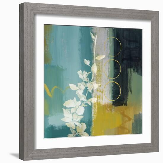 Mediterranean Floral II-Lanie Loreth-Framed Art Print