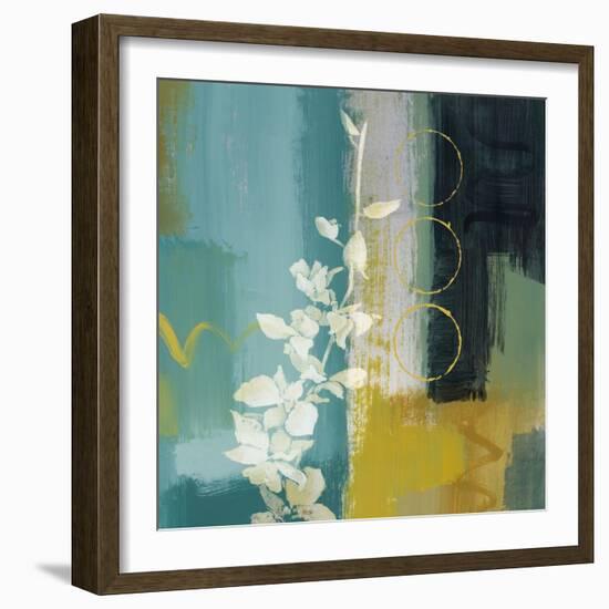 Mediterranean Floral II-Lanie Loreth-Framed Art Print