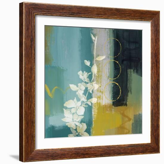 Mediterranean Floral II-Lanie Loreth-Framed Art Print