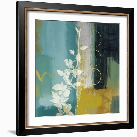 Mediterranean Floral II-Lanie Loreth-Framed Art Print