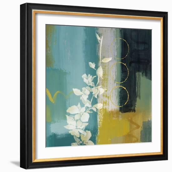 Mediterranean Floral II-Lanie Loreth-Framed Art Print