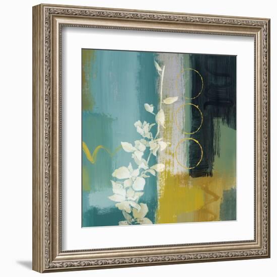 Mediterranean Floral II-Lanie Loreth-Framed Art Print