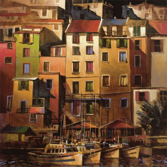 Mediterranean Gold-Michael O'Toole-Stretched Canvas