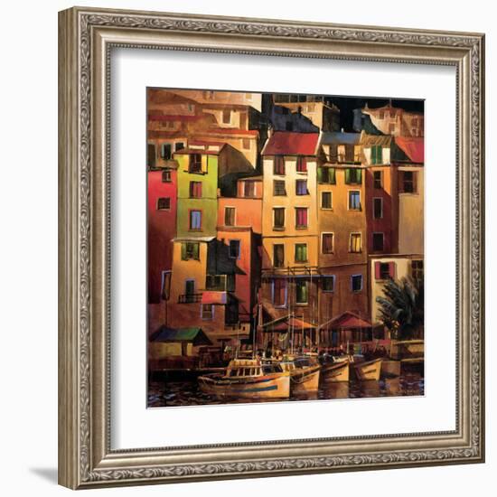 Mediterranean Gold-Michael O'Toole-Framed Art Print