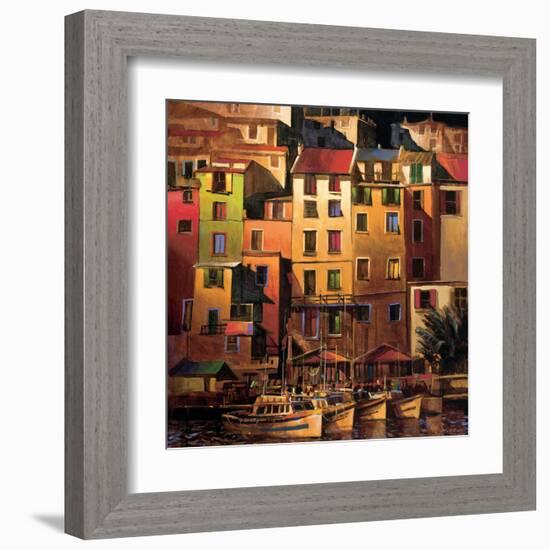 Mediterranean Gold-Michael O'Toole-Framed Art Print