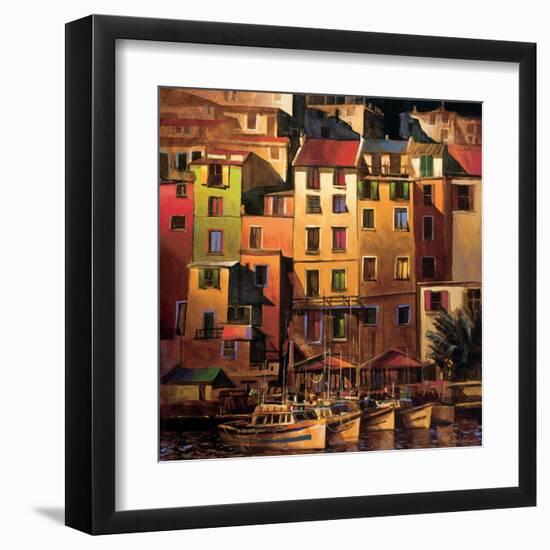 Mediterranean Gold-Michael O'Toole-Framed Art Print