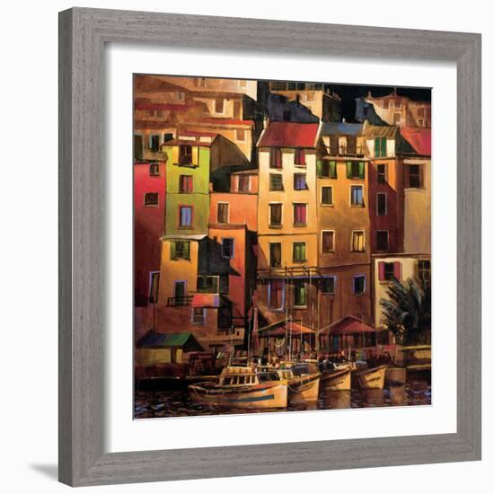 Mediterranean Gold-Michael O'Toole-Framed Art Print