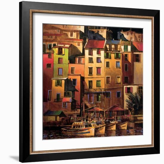 Mediterranean Gold-Michael O'Toole-Framed Art Print