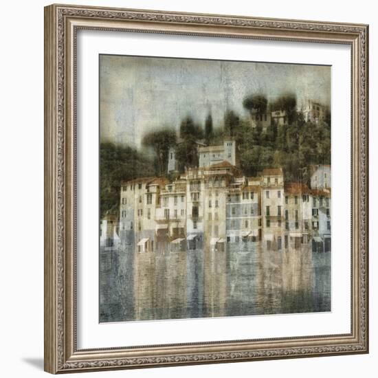 Mediterranean Hillside-Robert Canady-Framed Giclee Print