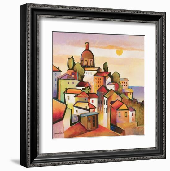 Mediterranean I-Warren Cullar-Framed Art Print