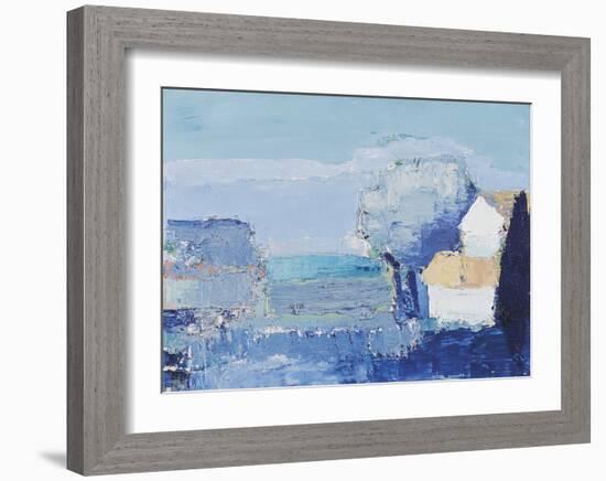 Mediterranean Landscape-Nicolas de Staël-Framed Giclee Print