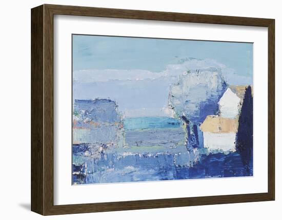 Mediterranean Landscape-Nicolas de Staël-Framed Giclee Print