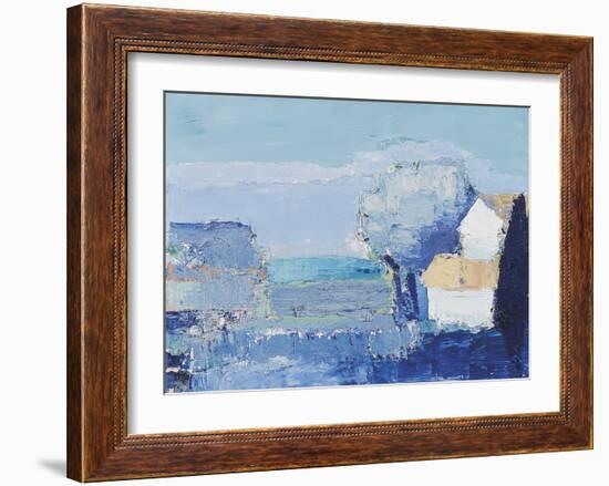 Mediterranean Landscape-Nicolas de Staël-Framed Giclee Print