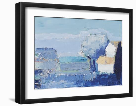 Mediterranean Landscape-Nicolas de Staël-Framed Giclee Print