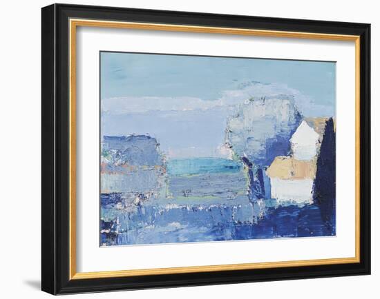 Mediterranean Landscape-Nicolas de Staël-Framed Giclee Print