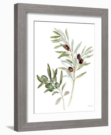 Mediterranean Motif IX on White-Beth Grove-Framed Art Print