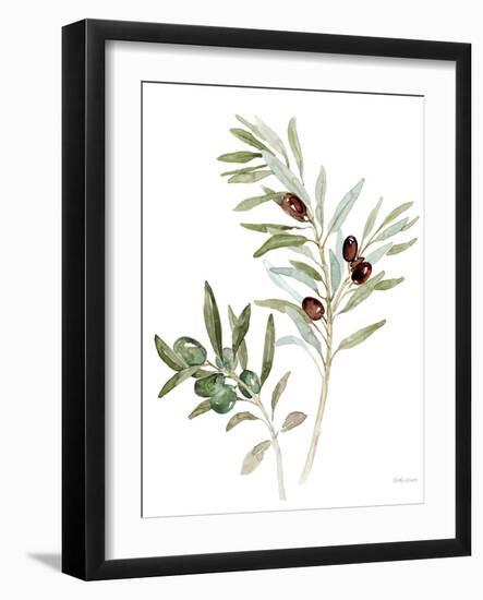 Mediterranean Motif IX on White-Beth Grove-Framed Art Print