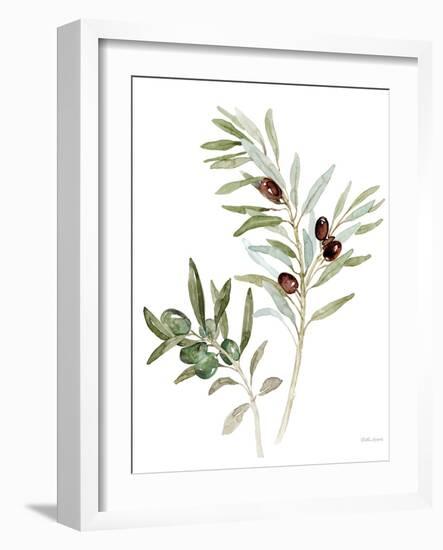 Mediterranean Motif IX on White-Beth Grove-Framed Art Print