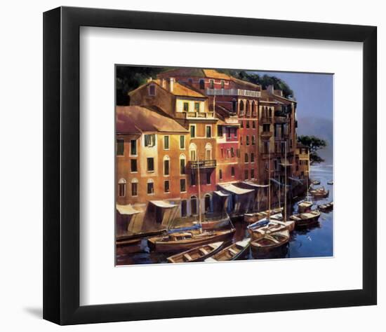 Mediterranean Port-Michael O'Toole-Framed Giclee Print