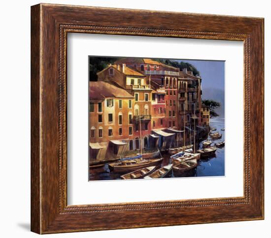 Mediterranean Port-Michael O'Toole-Framed Giclee Print