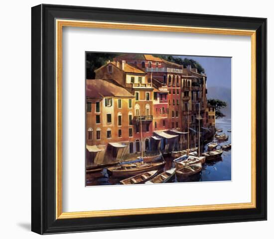 Mediterranean Port-Michael O'Toole-Framed Giclee Print