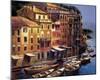 Mediterranean Port-Michael O'Toole-Mounted Giclee Print