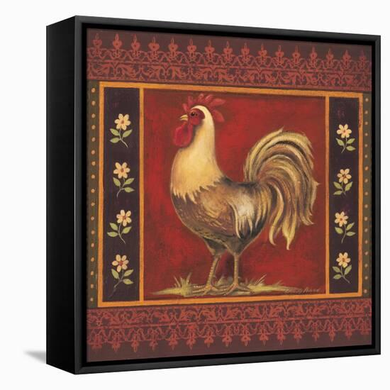 Mediterranean Rooster IV-Kimberly Poloson-Framed Stretched Canvas