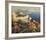 Mediterranean Seascape-Peter Bell-Framed Art Print