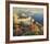 Mediterranean Seascape-Peter Bell-Framed Art Print