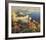 Mediterranean Seascape-Peter Bell-Framed Art Print