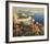 Mediterranean Seascape-Peter Bell-Framed Art Print