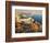 Mediterranean Seascape-Peter Bell-Framed Art Print