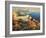 Mediterranean Seascape-Peter Bell-Framed Art Print