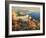 Mediterranean Seascape-Peter Bell-Framed Art Print