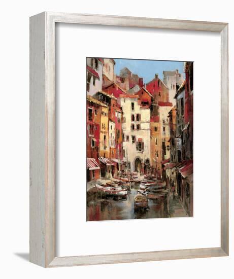 Mediterranean Seaside Holiday 1-Brent Heighton-Framed Premium Giclee Print