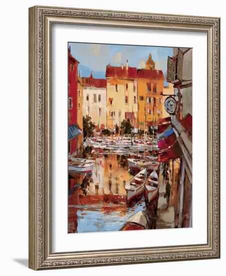 Mediterranean Seaside Holiday 2-Brent Heighton-Framed Art Print