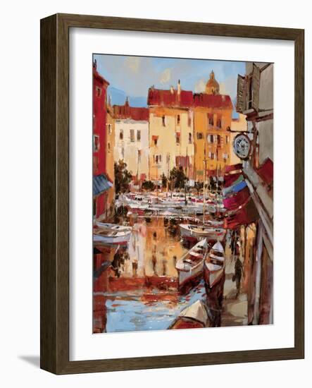 Mediterranean Seaside Holiday 2-Brent Heighton-Framed Art Print