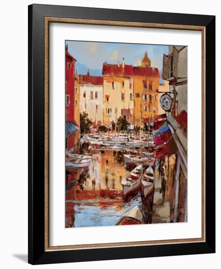 Mediterranean Seaside Holiday 2-Brent Heighton-Framed Art Print