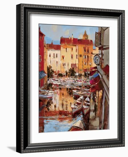 Mediterranean Seaside Holiday 2-Brent Heighton-Framed Art Print