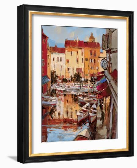 Mediterranean Seaside Holiday 2-Brent Heighton-Framed Art Print