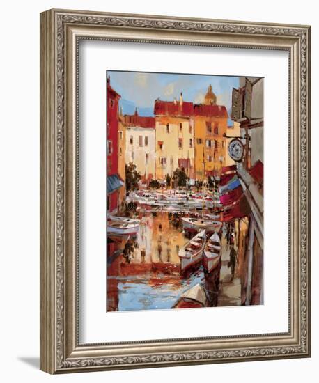 Mediterranean Seaside Holiday 2-Brent Heighton-Framed Art Print