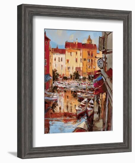 Mediterranean Seaside Holiday 2-Brent Heighton-Framed Art Print